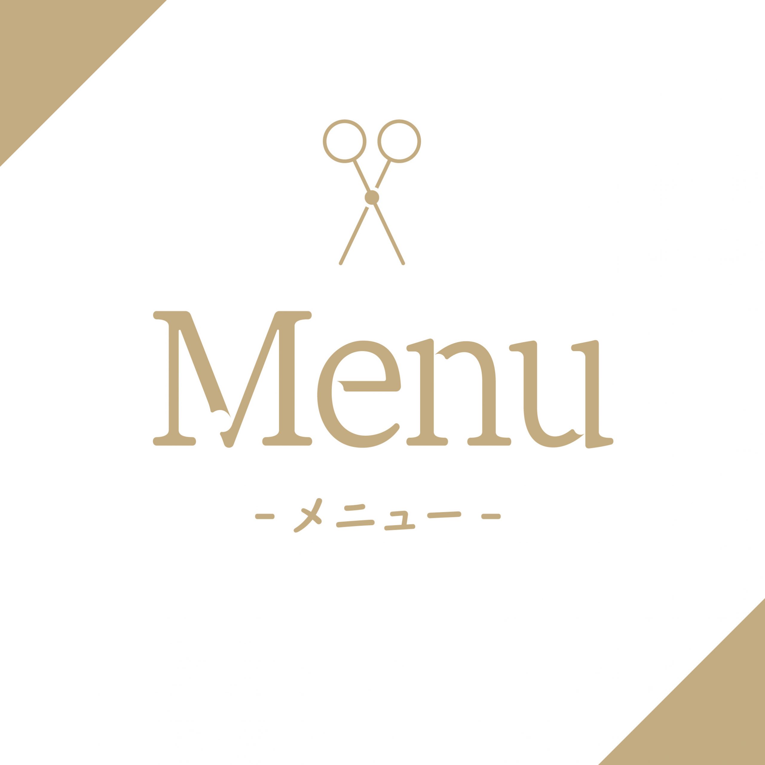 Menu メニュー